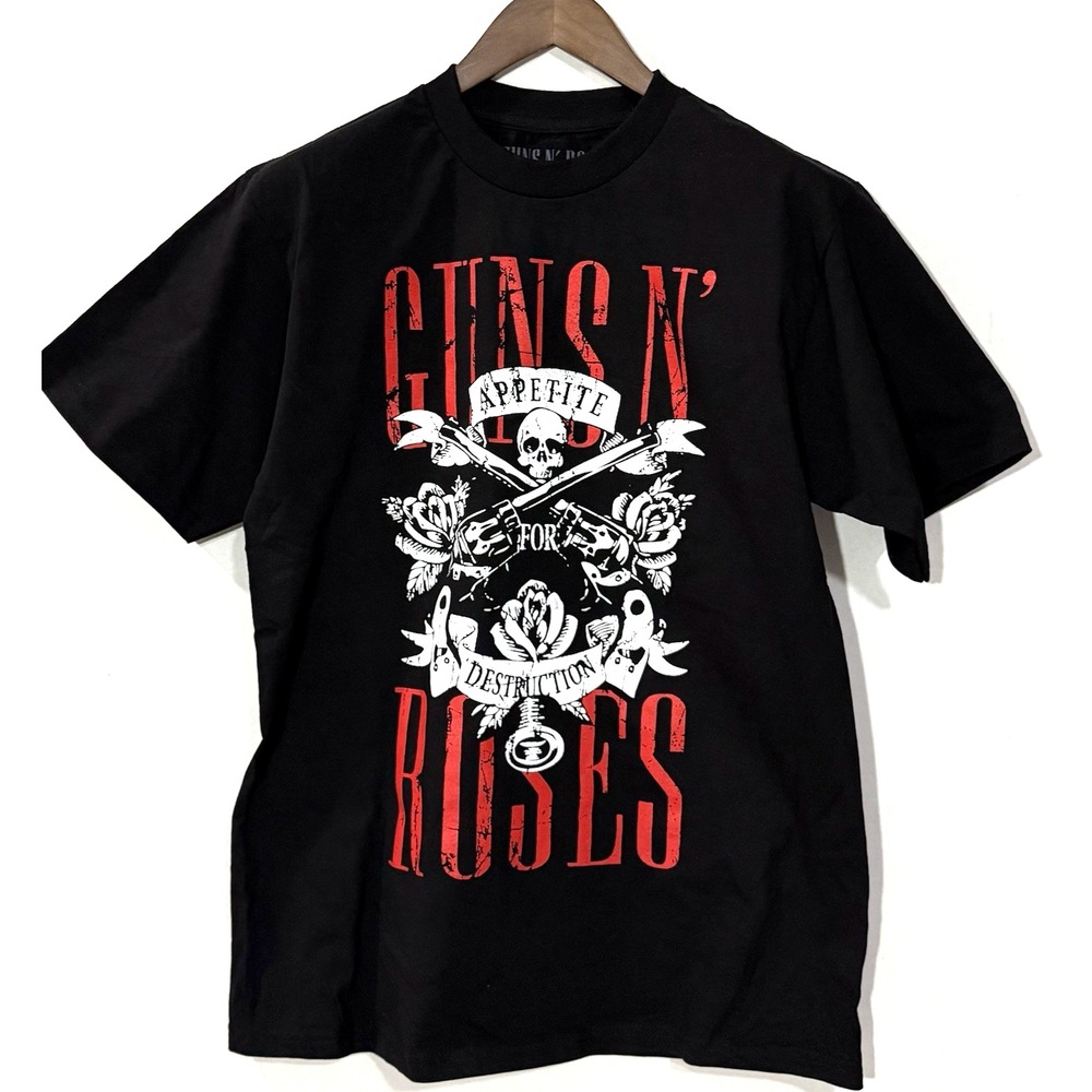 Guns N' Roses T-Shirt Size Large Appetite For Destruction 100% Cotton